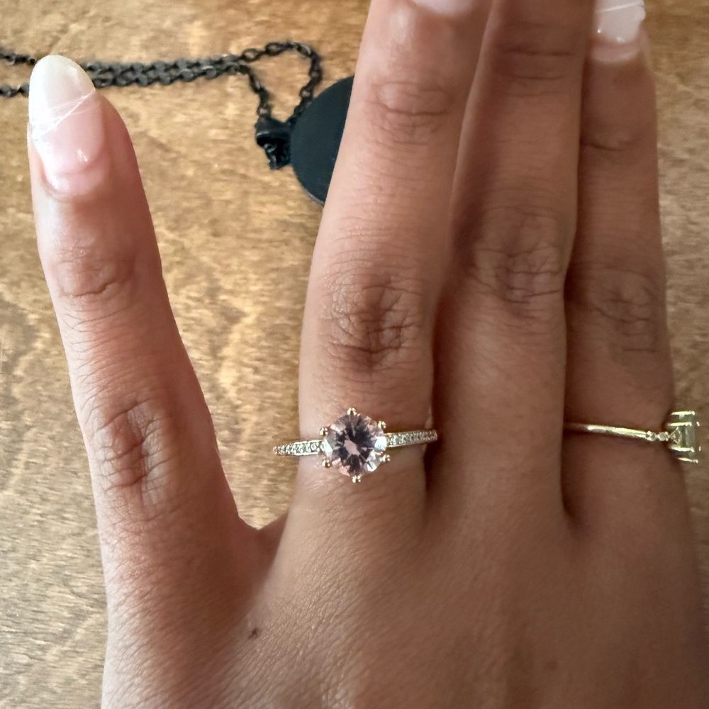 Elegant Pandora Rose Gold Ring View 4